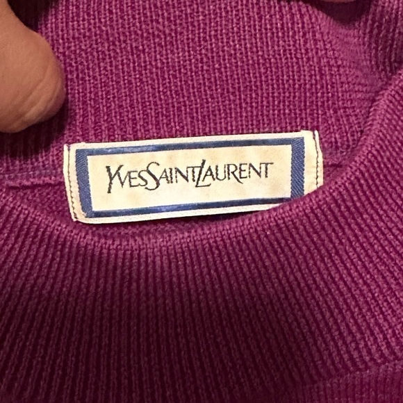 YSL sweater in purple - Picture 11 of 15